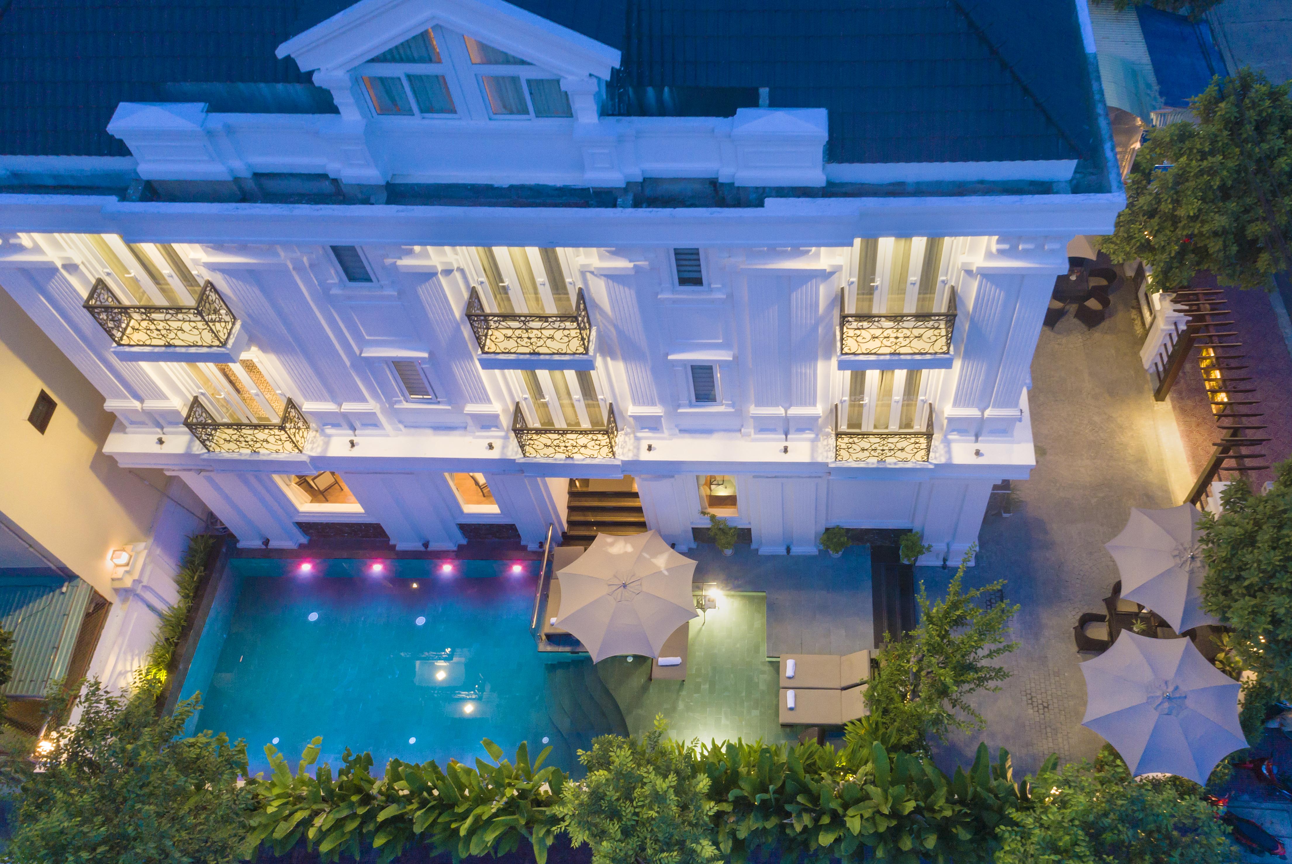 เลอ ปาวียง ฮอยอัน เซ็นทรัล วิลลา Hotel ภายนอก รูปภาพ